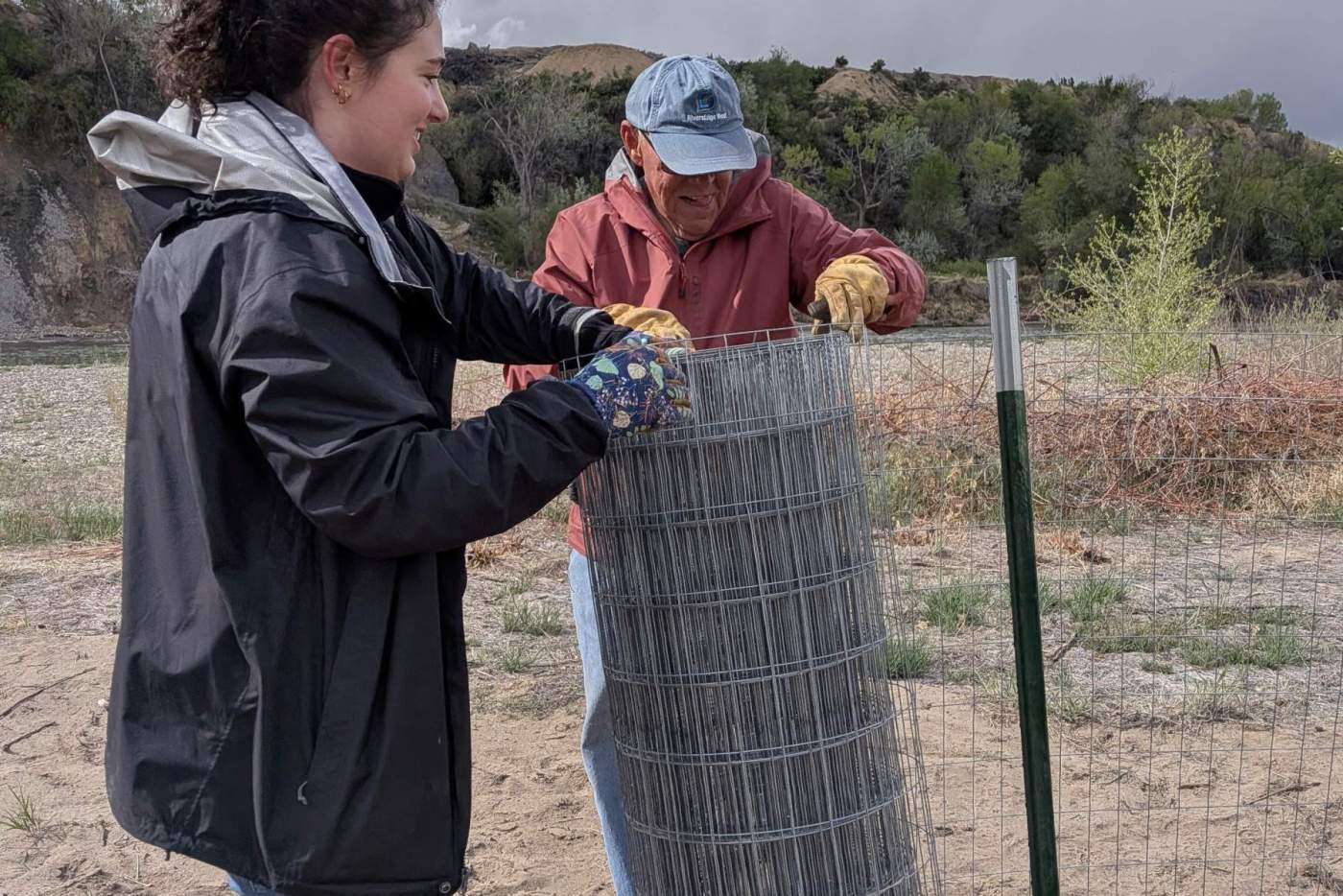 Nicole and Don action