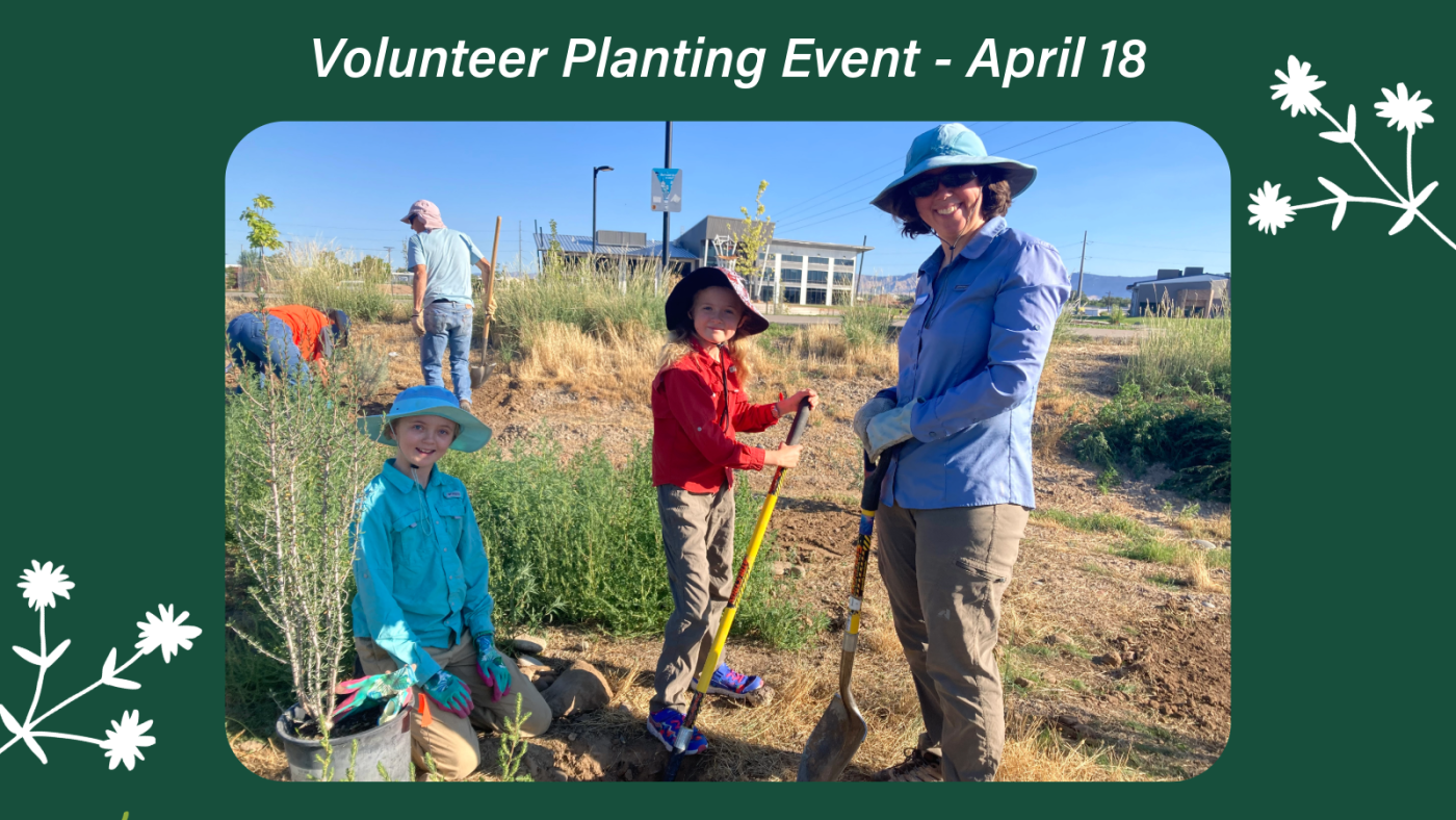 earth day 2026 volunteer event flyer